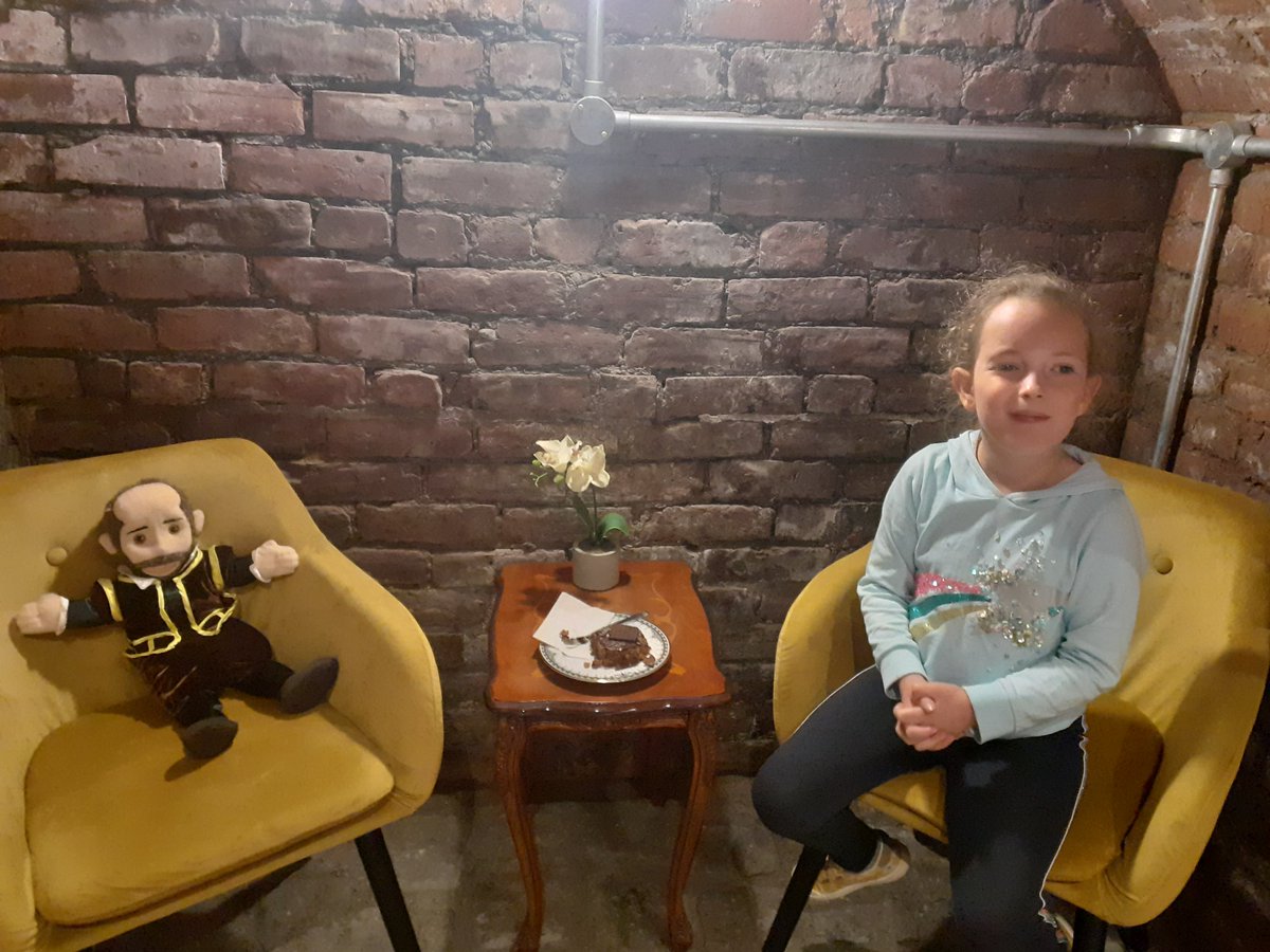 Me and William loved <a href="/GoatMcr/">TheGoatMcr</a> Much Ado About Nothing this afternoon
#shakespeare #theatre