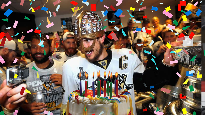 Any who. IT\S SIDNEY CROSBY\S BIRTHDAY 
Happy birthday to that sly crazy dawg 