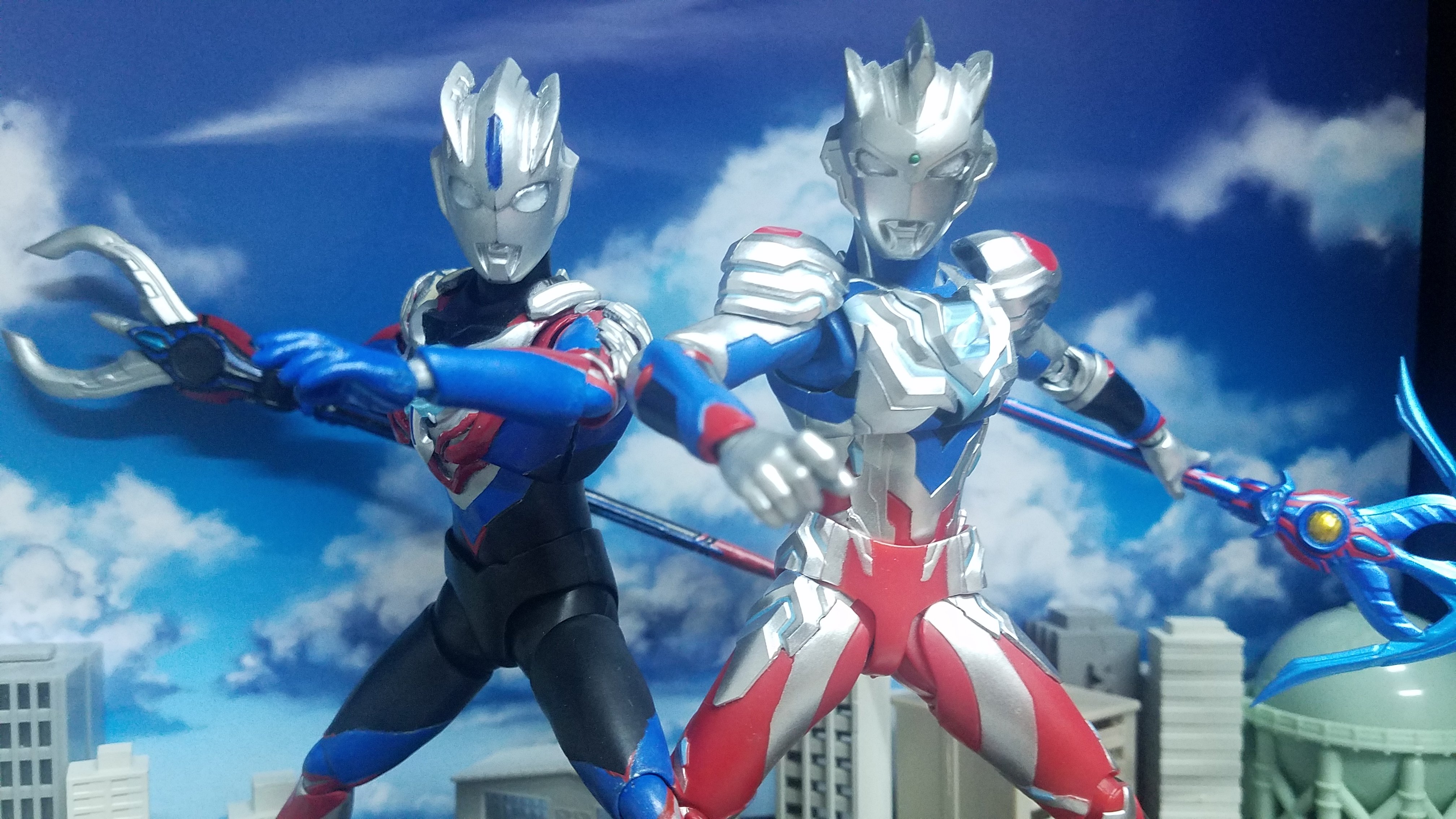 Edward ゼットランスアロー X オーブスラッガーランス ウルトラアーツ ウルトラマンオーブ オーブスラッガーランス ちいさな巨大特撮 ウルトラマンゼット ウルトラマンz ゼットランスアロー フィギュアーツ写真部 T Co 62vaqcvoev