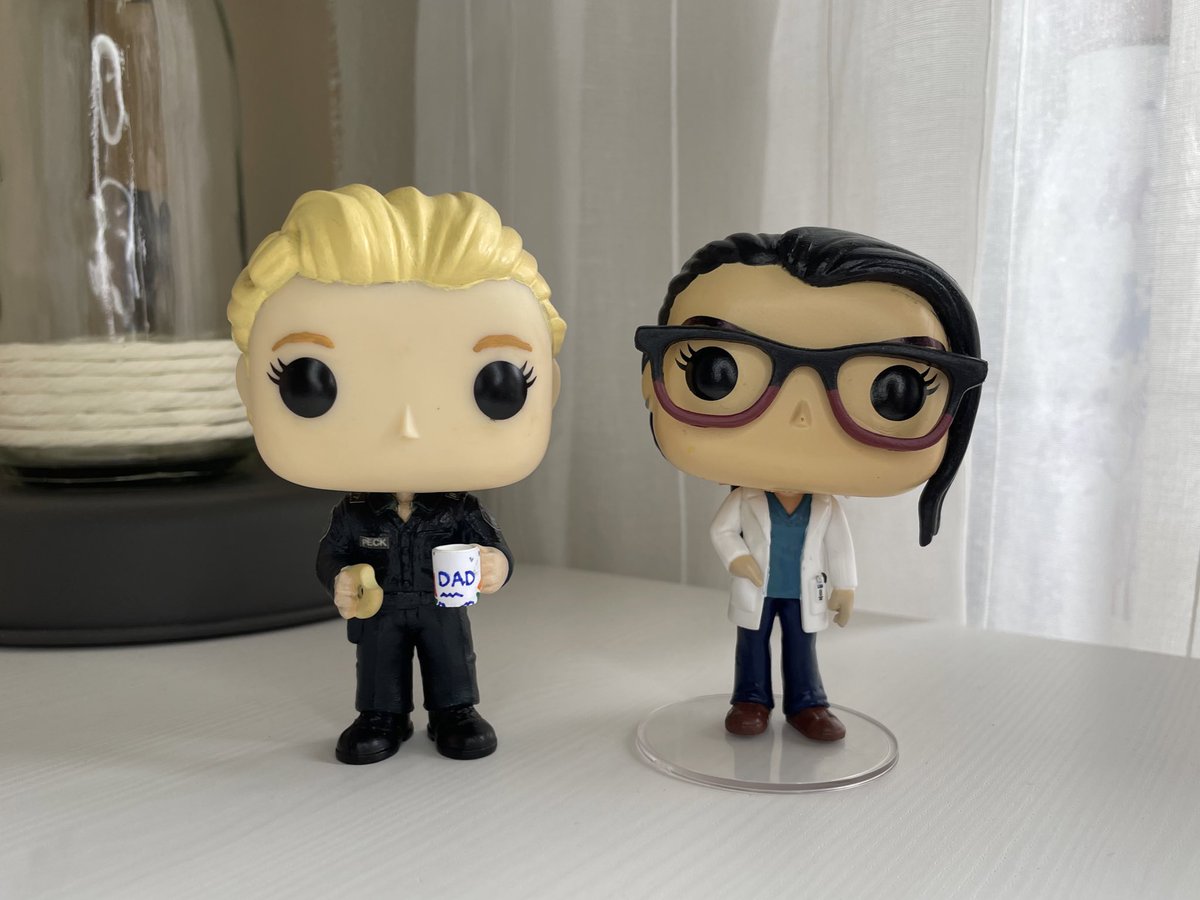 haiIeyhalstead's tweet photo. “Plus one forever.” ❤️

If you know me than you know just how important Gail Peck and Holly Stewart are to me. So of course I had to make custom Funkos for #Golly. Their love story was one of my absolute favorites. And I miss them and the #RookieBlue fandom so very much. 🥺❤️ https://t.co/RPMMIFCPWt
