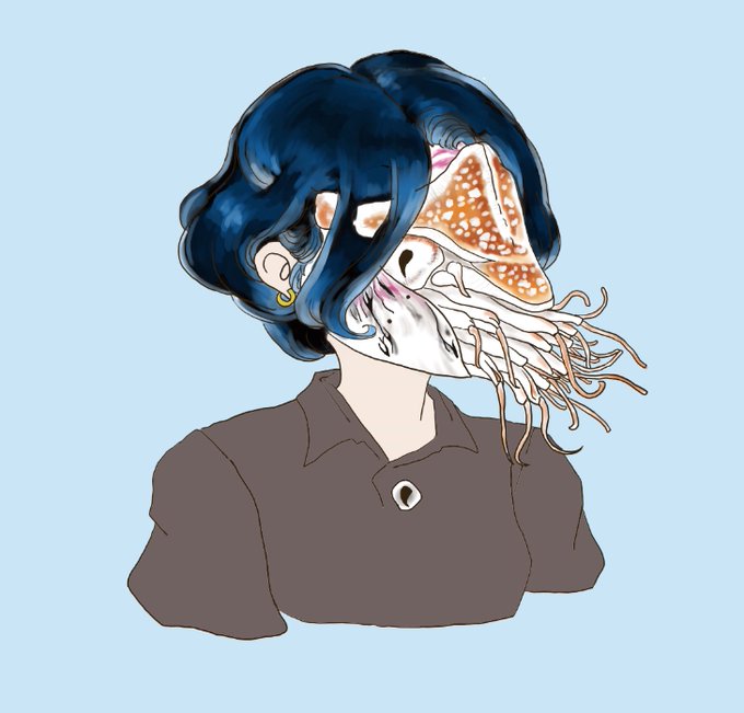 オウムガイのtwitterイラスト検索結果
