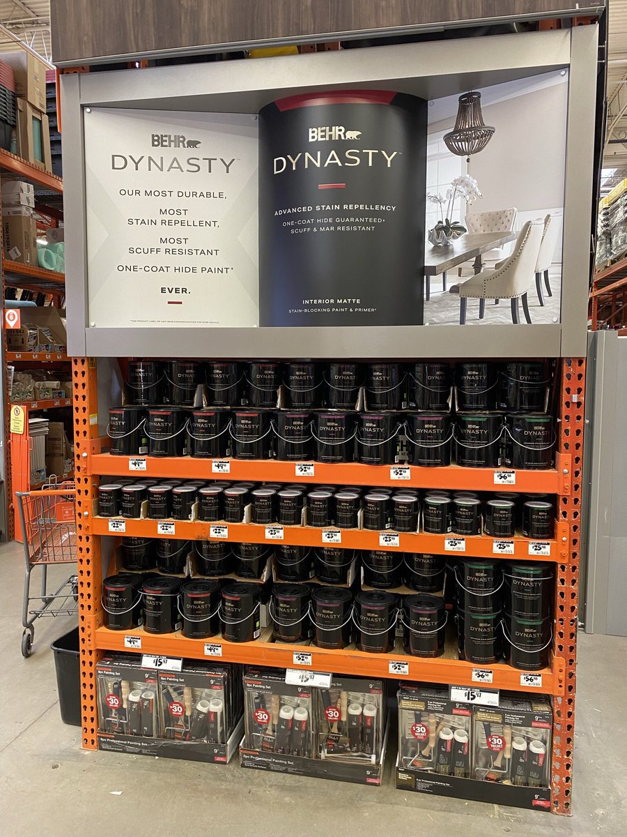 Dave Hensley (@bigdogavl) on Twitter photo BEHR DYNASTY is now available at Asheville Home Depot! One Coat in 1000 colors! Scuff Defense Technology built in = Ease of Clean! Get your project “Back in Service” quickly! <a href="/spoonholtz/">Teresa Spoonholtz</a> @Peterfrankthd <a href="/RRomClt/">Richard Romine</a> <a href="/BobbyBoaenTHD/">Bobby Boaen</a> <a href="/EnousTisdale/">Enous Tisdale</a> <a href="/BPorter26/">Bobby Porter</a> <a href="/ScottRud1/">Scott Rud</a> <a href="/kevinjaffe/">kevin jaffe</a> BEHR DYNASTY is now available at Asheville Home Depot! One Coat in 1000 colors! Scuff Defense Technology built in = Ease of Clean! Get your project “Back in Service” quickly! <a href="/spoonholtz/">Teresa Spoonholtz</a> @Peterfrankthd <a href="/RRomClt/">Richard Romine</a> <a href="/BobbyBoaenTHD/">Bobby Boaen</a> <a href="/EnousTisdale/">Enous Tisdale</a> <a href="/BPorter26/">Bobby Porter</a> <a href="/ScottRud1/">Scott Rud</a> <a href="/kevinjaffe/">kevin jaffe</a>