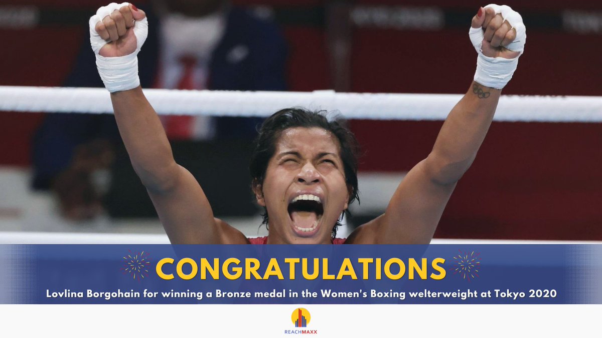 ReachmaxxB's tweet photo. Many congratulations to all the medal winners at the #Tokyo2020 Olympics. Hope this historic medal run inspires many young sports enthusiasts in the country.
🏅🥈🥉
#Reachmaxx #Reachmaxxproperties #India #Tokyo2020 #CheerforIndia #Cheer4India #IndiaatOlympics #Olympics2021 https://t.co/OIjMjwfNVW