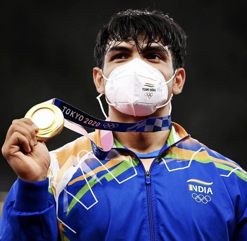 abhishek714's tweet photo. Finally, after 13 years, India got a chance to be proud of winning the gold medal.  Thank you very much @Neeraj_chopra1 https://t.co/BHIhllyA1b