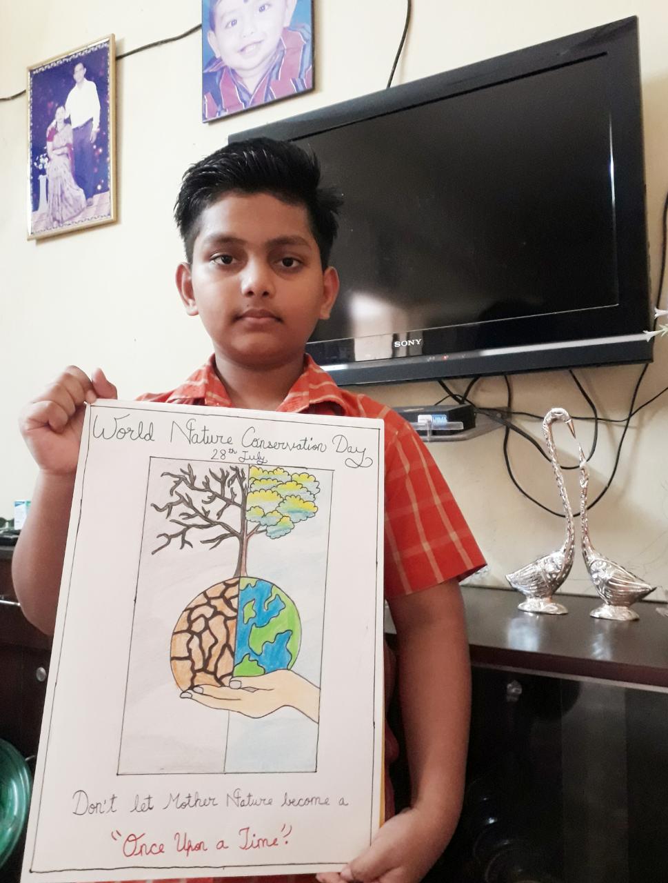 Discover 152+ conservation of nature poster drawing super hot seven