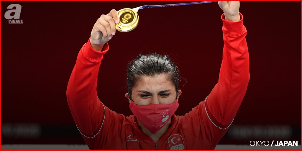 anews's tweet photo. #BusenazSurmeneli has won Turkey's first-ever boxing gold at the #Olympics by defeating China's #GuHong at the #TokyoOlympics on Saturday. #Surmeneli won the final 3:0 with two even scorecards after a bout filled with holding and awkward exchanges.
#busenazsürmeneli #tokyo2020🇯🇵 https://t.co/ZFMGBzQMMa