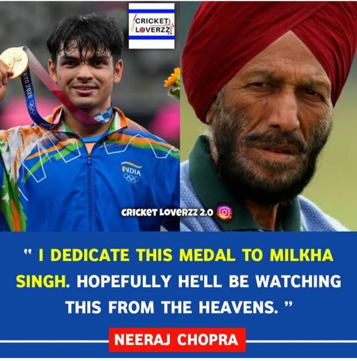 Not only did you win us a first-ever athletics gold medal in  the #OlympicGames, you even dedicated it to my father.

The Milkha family is eternally grateful for this honour.