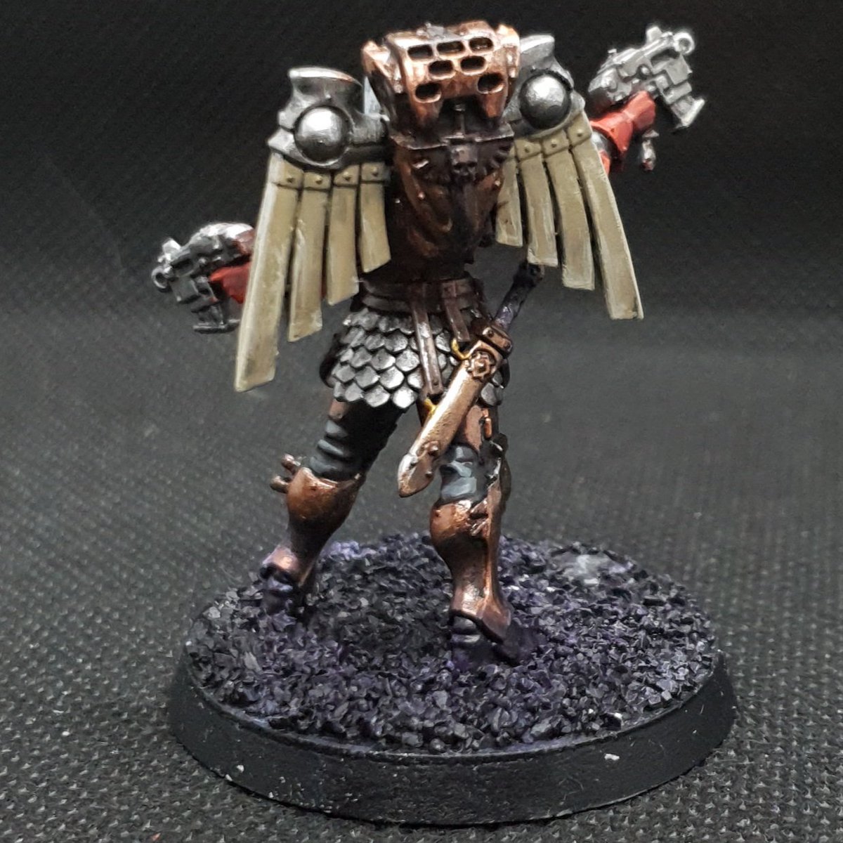 Heed_Paints's tweet photo. 2nd Sister done ⚜⚜ getting into the scheme now
#warmongers #warhammercommunity #warhammer40k #wh40k #AdeptaSororitas #seraphim #sistersofbattle #warhammeraos #warhammerageofsigmar #Dominion #vindictor #kitbash #stormcast #wingsonthings https://t.co/KHJGlZAOht