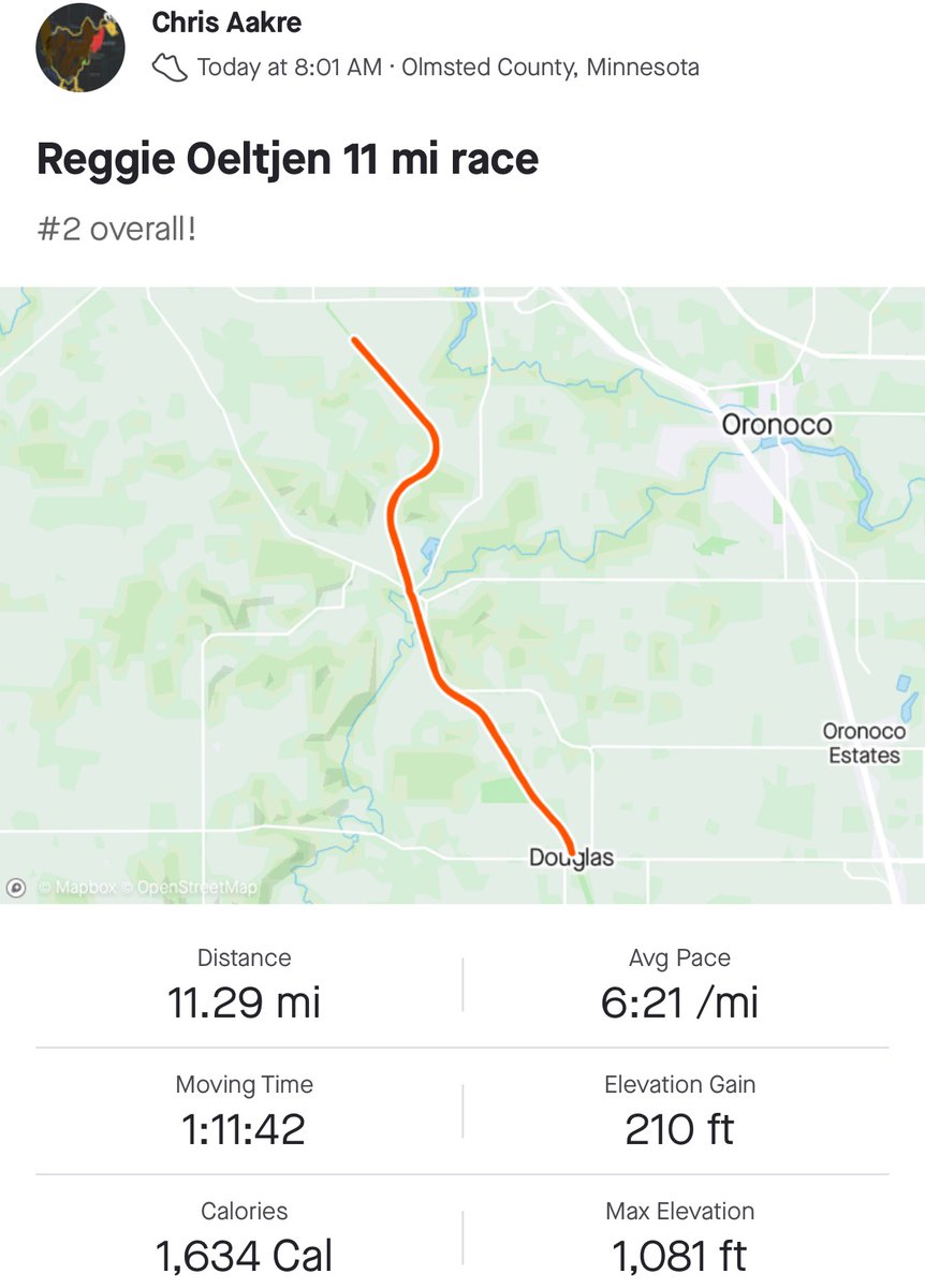 Whew - fun race in the rain!