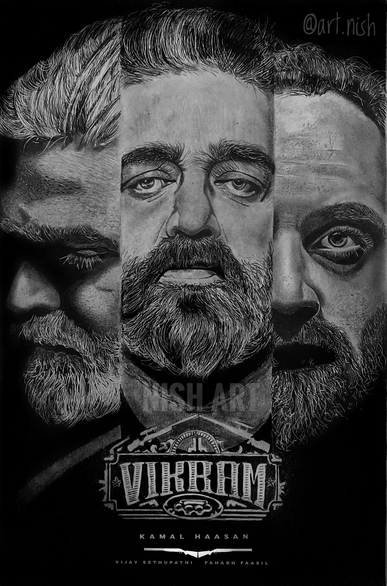 Update 72+ vikram sketch images latest seven.edu.vn