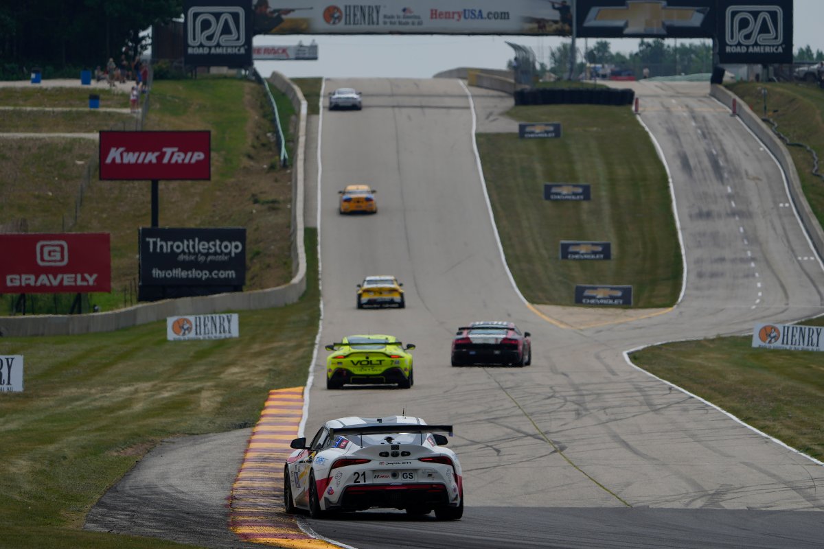 Michelin Racing USA (@michelinraceusa) on Twitter photo RIDE THE ROLLER COASTER: <a href="/roadamerica/">Road America</a> sees cars climb five times per lap and descend seven times, a total of 20 stories up and 20 stories down each lap… traits of a “natural terrain” road course. RIDE THE ROLLER COASTER: <a href="/roadamerica/">Road America</a> sees cars climb five times per lap and descend seven times, a total of 20 stories up and 20 stories down each lap… traits of a “natural terrain” road course.