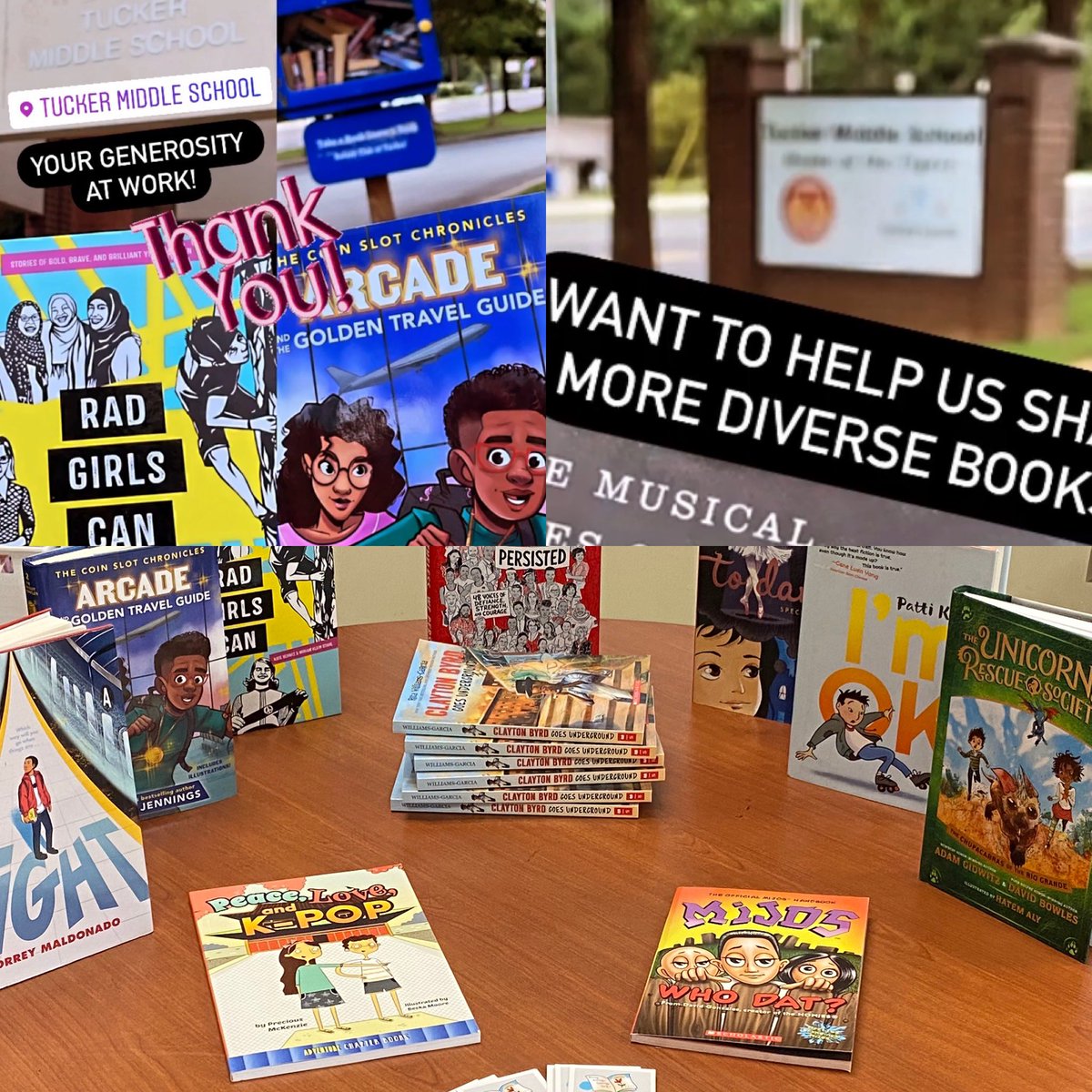My ESOL students will be so excited to find these books waiting for them on Monday! Thank you @read4unity for your generous gift! #fridaydropoff #books4heroes  #firstbirthday #onediversebookatatime #ELL Read4Unity.com/give