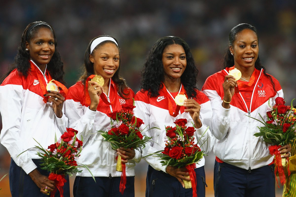 .@allysonfelix is officially the most decorated athlete in her sport's history. Incredible.