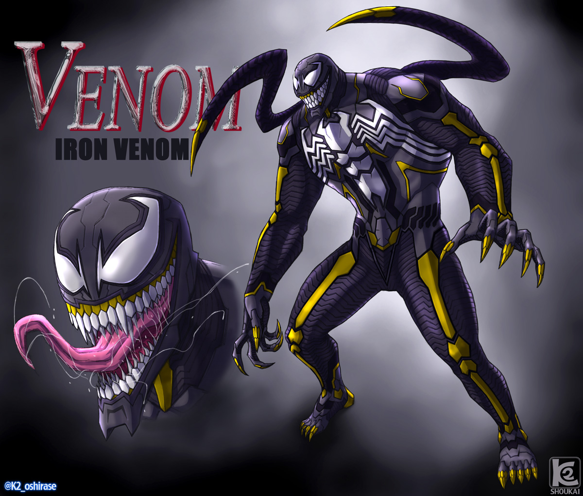marvel icons ヴェノム Marvel Legends Icons Venom 12 Inch Figure Review - YouTube
