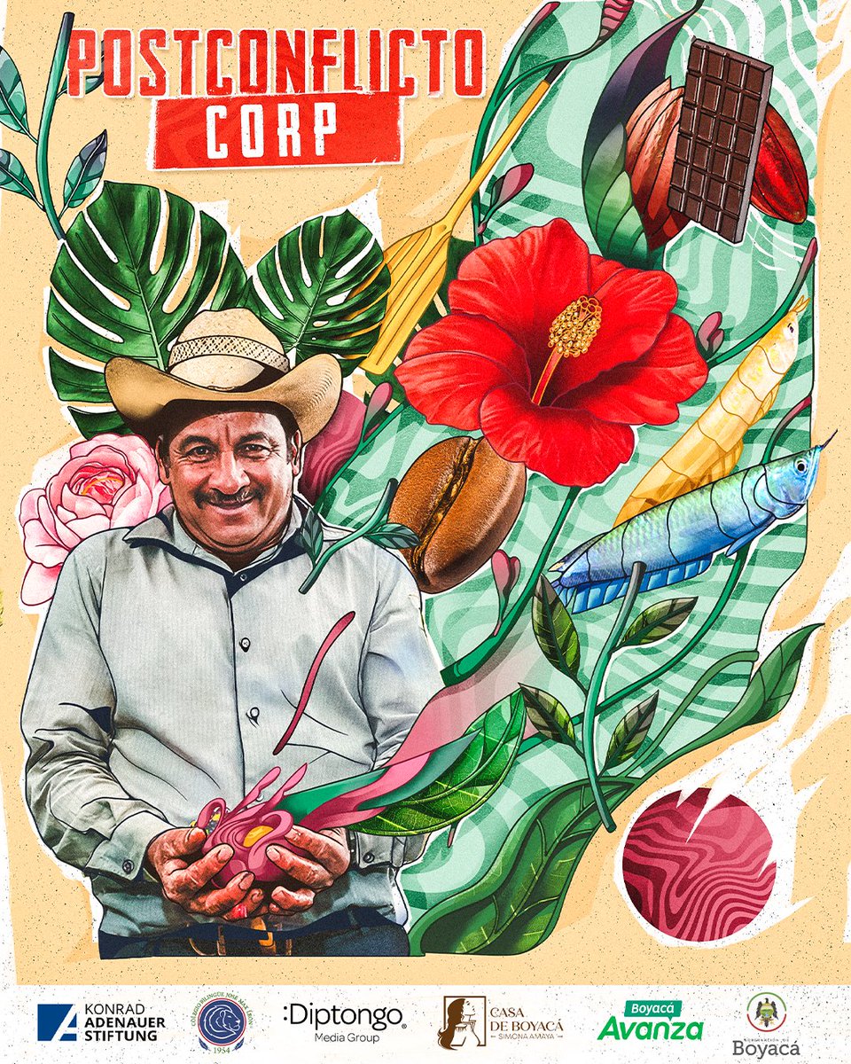 PostconflictoC's tweet photo. Postconflicto Corp nace como una forma de dar visibilidad y apoyo a proyectos que nacen después del conflicto armado y son historia de superación y determinación. 🔝🏆

El primer capítulo, Kakaotheros nos muestra al cacao como fuente de inspiración y tranquilidad. 🍫😁 https://t.co/vE1UPTbpVi