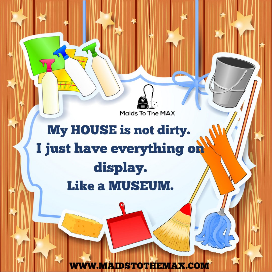 MaidsMax's tweet photo. A House and A Museum... Not Bad.😆😆

#housecleaning #clean #organization 
#residentialcleaning #house #cleanhome #love #interiordesign #local #housekeeping #cleaningservice #cleaning #cleaninghacks#cleaner #instaclean#cleaningmotivation #cleanhouse #cleaningproducts https://t.co/17UVVx7YOz