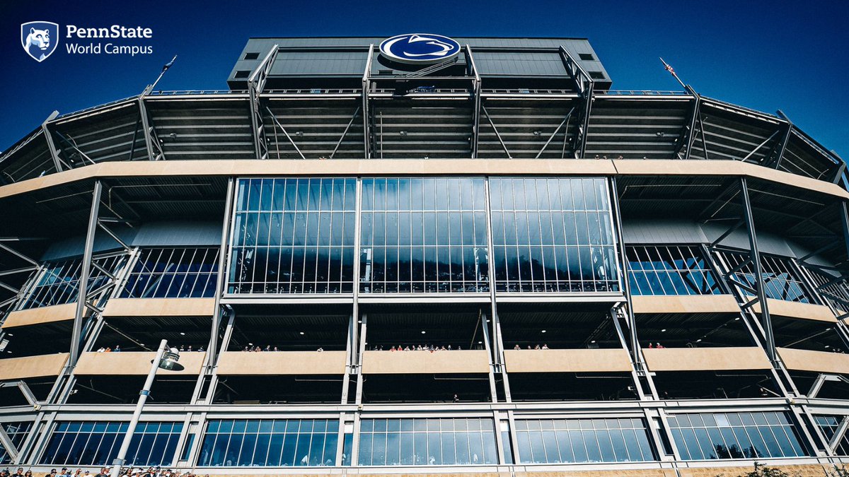 PSUWorldCampus's tweet image. Are you ready... for Penn State football?! Who’s excited for college football Saturdays to return? 🏈💙🦁

Reply to let us know you’re as thrilled as we are!

#MadeInHappyValley #PennStateFootball #PSUUnrivaled