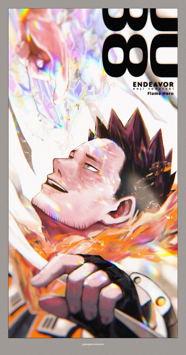 エンデヴァー(ヒロアカ) 「Happy Birthday🔥ENDEAVOR
おめでとう〜!
#エンデヴァー」|ぺこ丸のイラスト