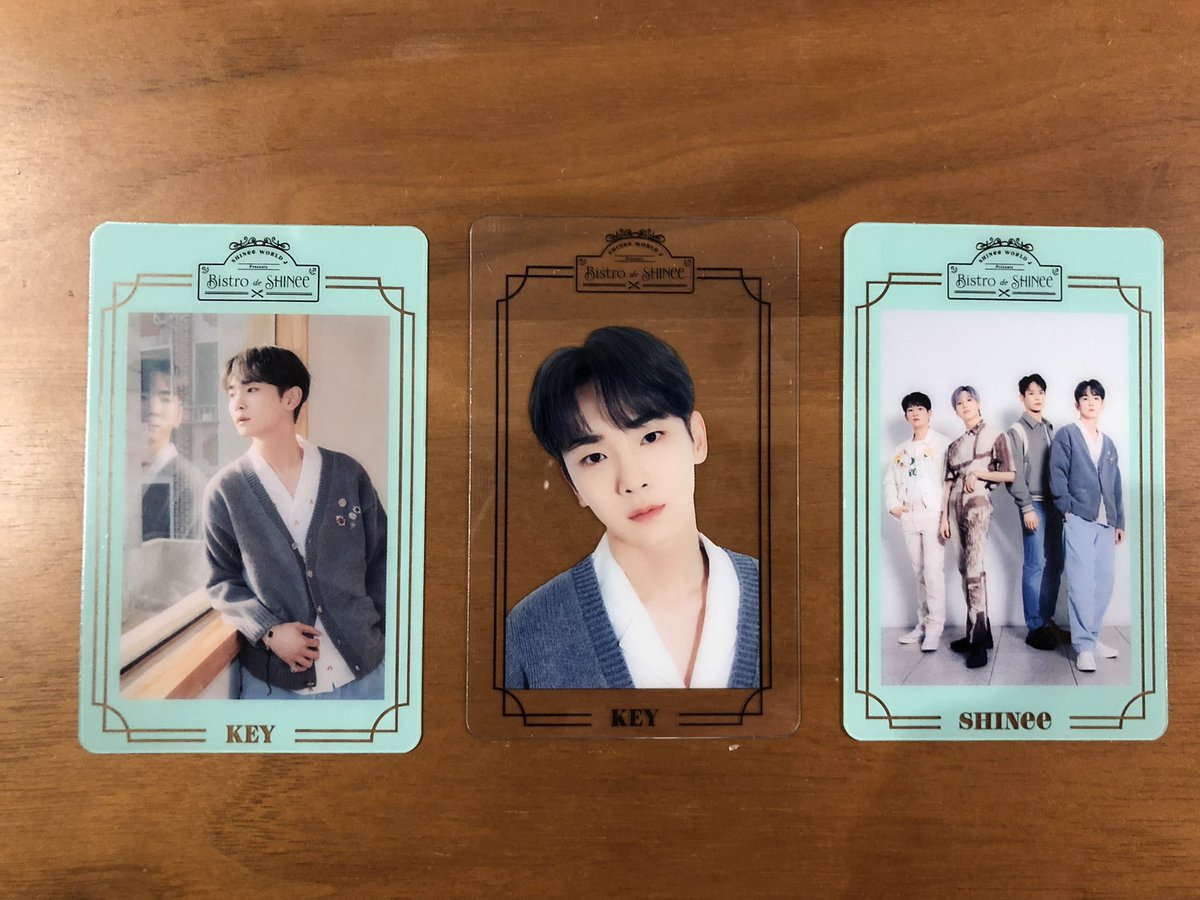 SHINee bistro トレカ交換希望
条件を変更して再投稿です

讓       キーくん グリーン
           キーくん 透明
           集合
求       テミンくん グリーン
           テミンくん 透明
           集合 別バージョン

まとめての方優先します。リプ、DM宜しくお願い致します🙇‍♀️
 #SHINee #交換