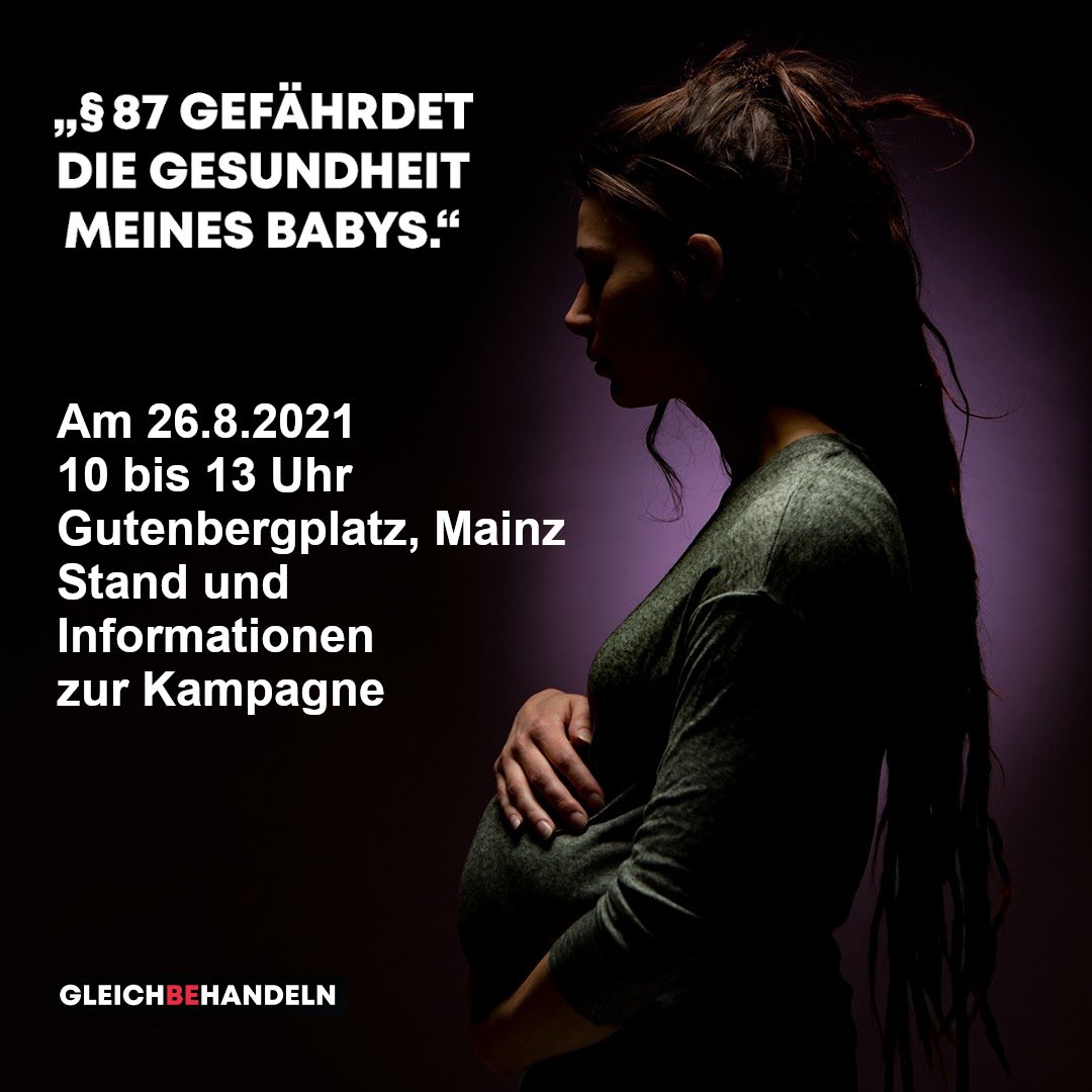 26.8.2021.
10-13 Uhr.
Unser Infostand zur Gleichbehandeln Kampagne.
Kommt zahlreich vorbei und unterschreibt die Petition.
Redebeiträge um 11 mit musikalischer Begleitung von Ako Karim.
Wir freuen uns auf euch!