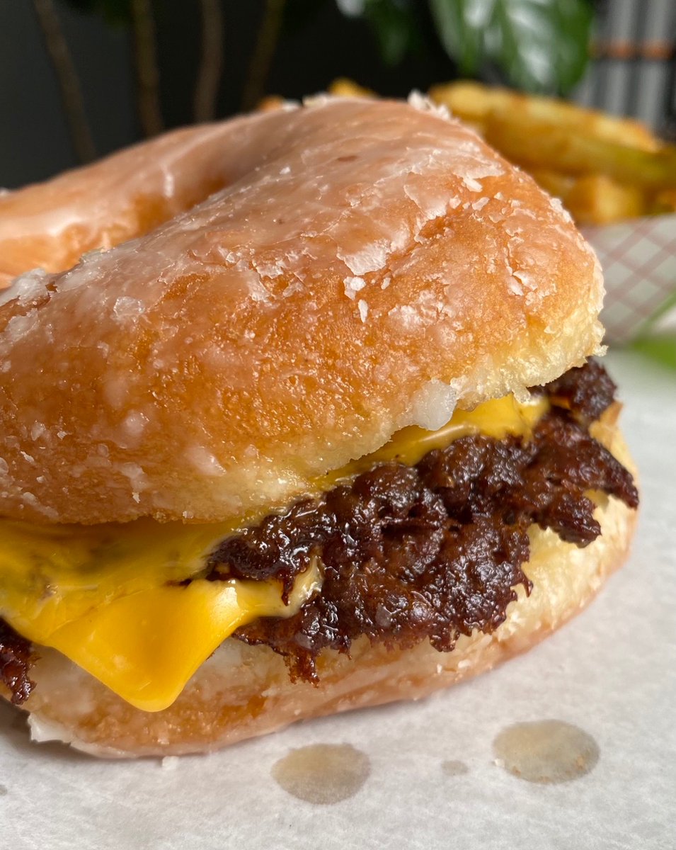 Gentle Reminder we are open for Full service today and tomorrow - which happens to be another Donut Burger Sunday Brunch!  Come #getsmashed #stl #getGlazed