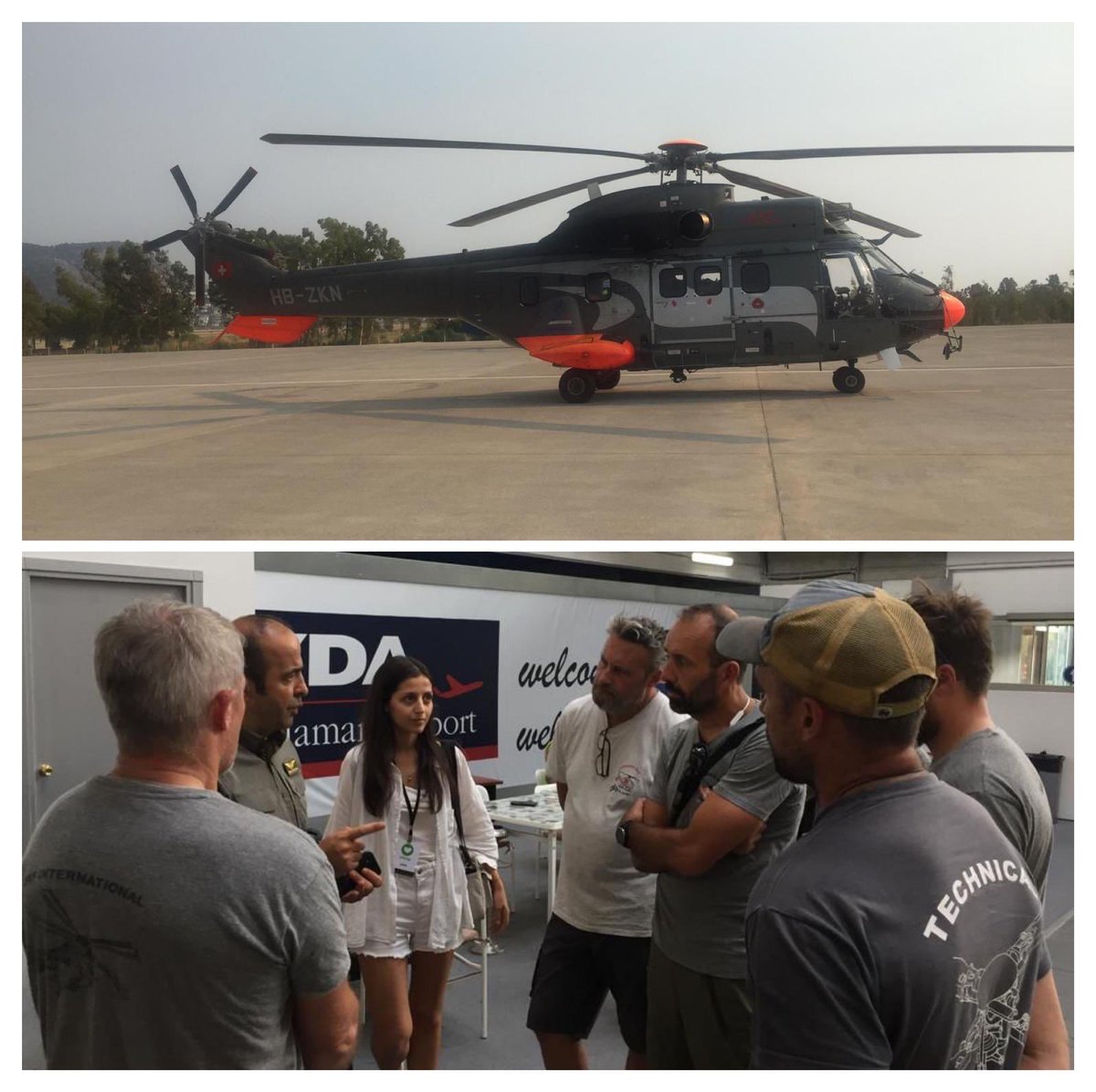 Çok soranınız var.
“Abi helikopter geldi mi? “ diye
Çoktan geldi. Orman Müdürlüğü ekipleri ve Ahbaplar onları karşıladılar.
Çalışmalar başladı bile.
5 günlük düşünmüştük ama yangınlar bitene kadar ülkemizde kalmalarını uygun bulduk.
Haydi pamuk eller cebe.💚