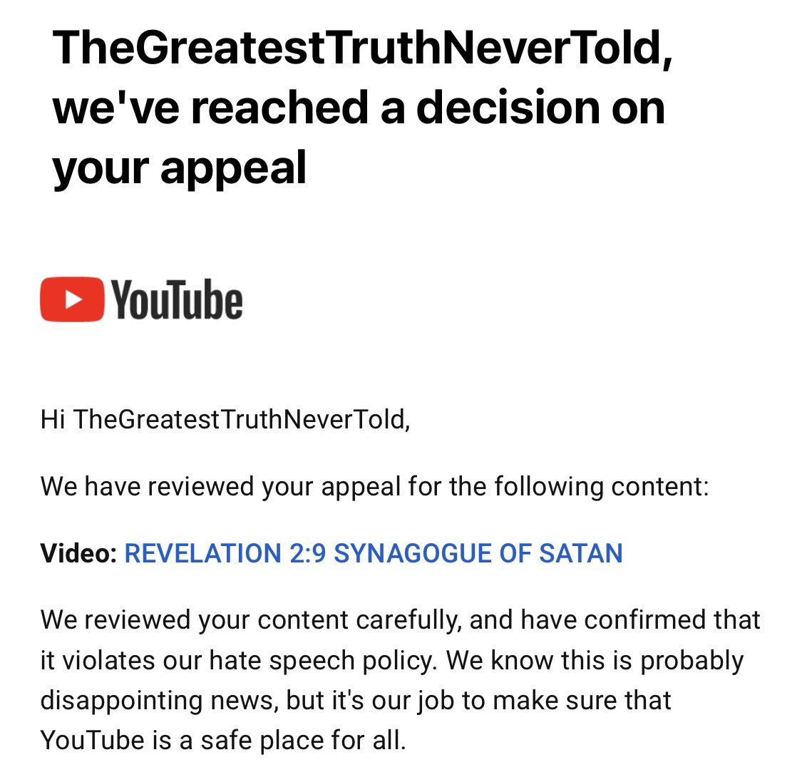 SilverShield76's tweet photo. YOUTUBE IS IN MY WAY!!!!!
FREE FUCKING YOUTUBE!
HUMANITY IS SUFFERING
UNNECESSARILY FROM
IGNORANCE OF THE
GREATEST TRUTH
EVER EVER TOLD
ABOUT THE EVIL
SYNAGOGUE OF
SATANIC
ROTHSCHILD!
PICK A SIDE!
SILVER SHIELD
or
RedShield?
#FREEYOUTUBE!!! https://t.co/OwYdDP5dva