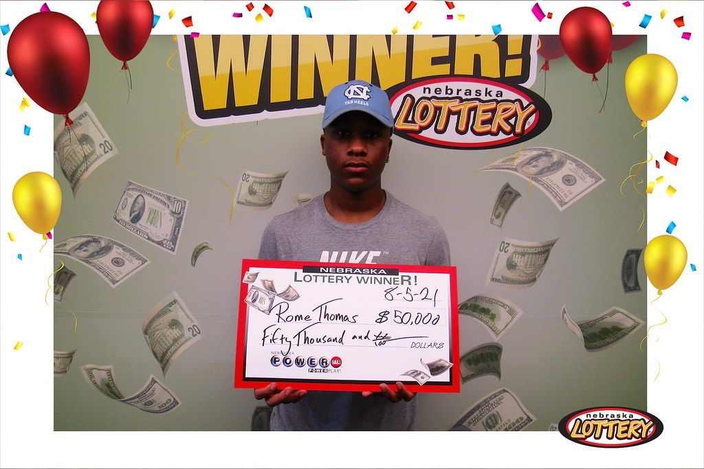 Rome Thomas of Omaha won $50,000 playing Powerball from the Nebraska Lottery! Rome is just 19 years old, one of the youngest winners we've had. Congrats, Rome! https://t.co/32l3Bxug4I https://t.co/JTIYetfu0e