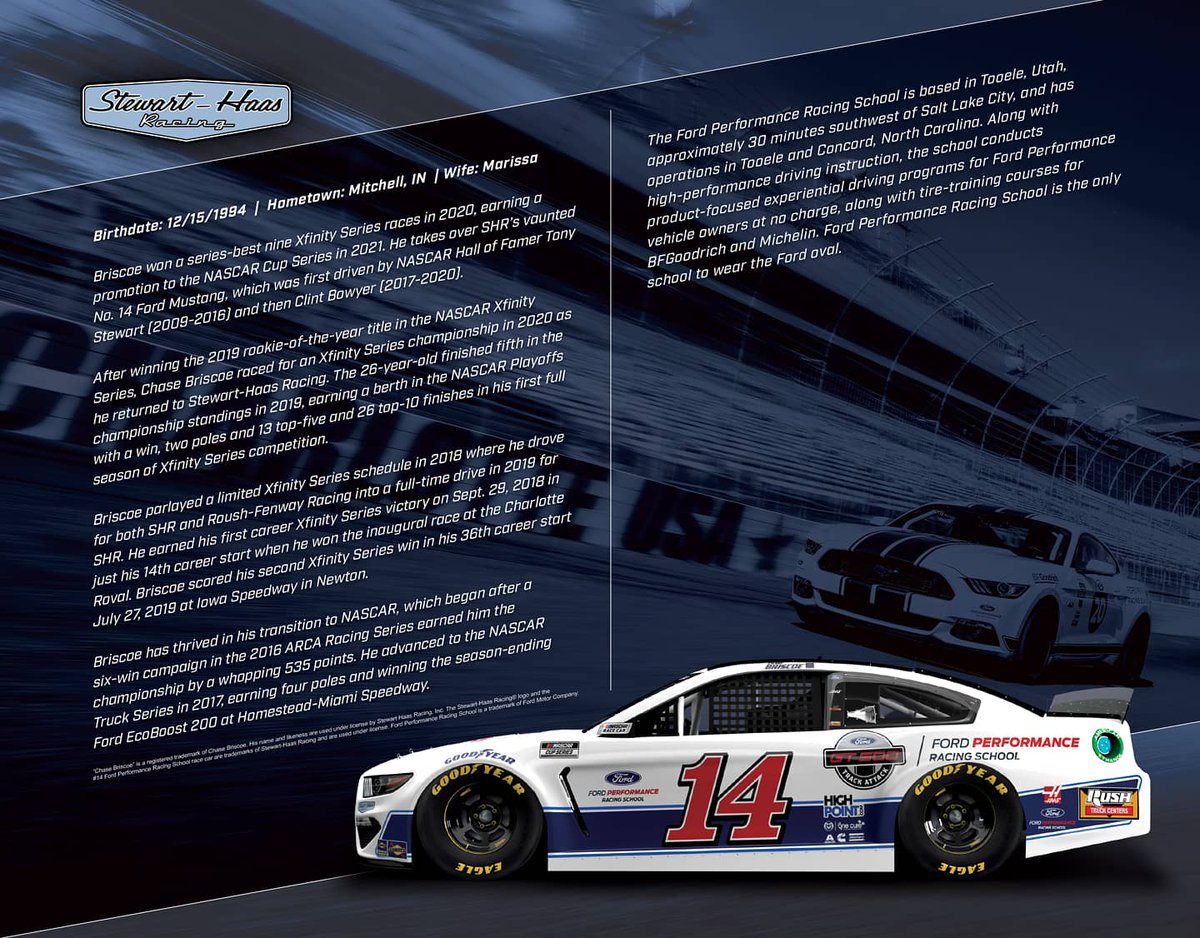 WHteamofficial's tweet photo. 🚨#GIVEAWAY🚨Win a limited edition @ChaseBriscoe_14 @FordPerformance Racing School @StewartHaasRcng autographed #herocard!
For a chance to win:
1️⃣ Follow @fpracingschool
2️⃣ Like & retweet this post
3️⃣ Comment & tag a race fan
#WinningWeekend
#ChaseThe14
#SHRacingFans
#NASCAR https://t.co/A1K4Mu9eRP