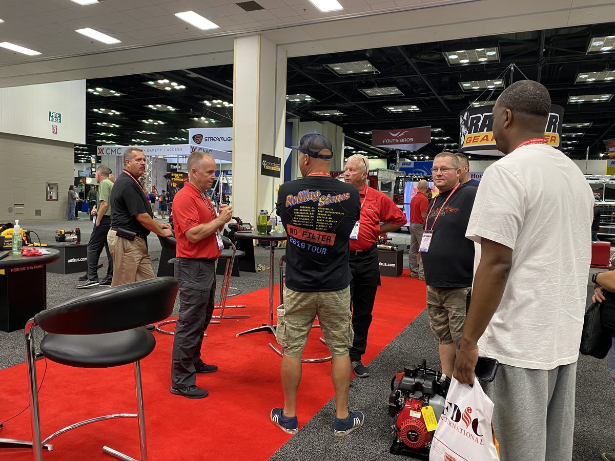 It’s our last day at #FDIC2021 and we’re here until 1 to show you all the benefits of the #DeWalt battery operated fire rescue tools! Stop by booth #3505!