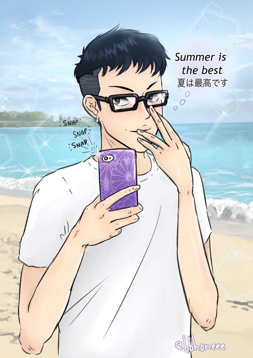 bbhoneee's tweet photo. 🌊☀️ 𝕊𝕦𝕞𝕞𝕖𝕣 𝕚𝕤 𝕥𝕙𝕖 𝕓𝕖𝕤𝕥 ☀️🌊  #KazeSummer
#NicoYuki #ncyk #ニコユキ  🤍💜 https://t.co/SynkKtxjiU