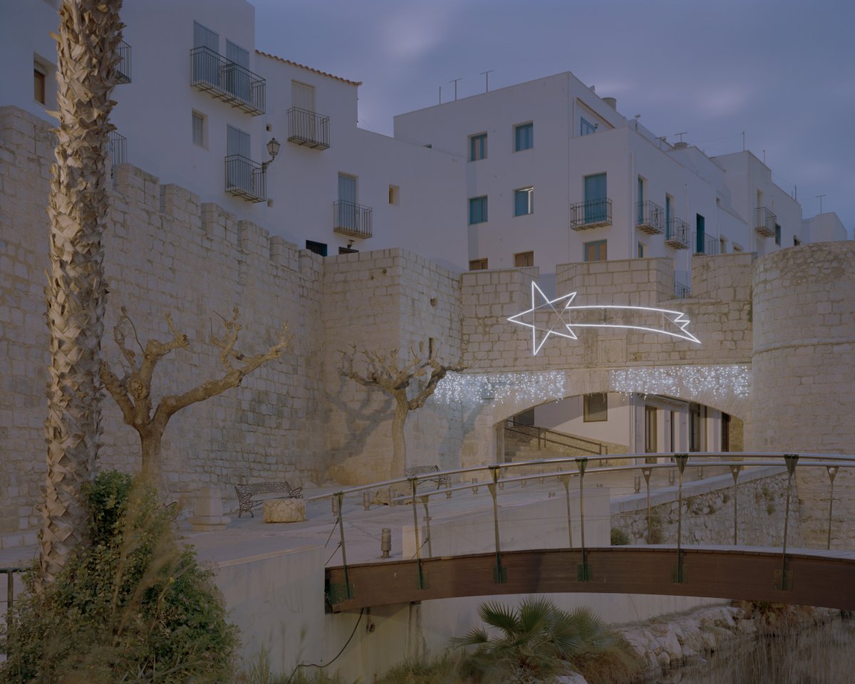 AnywhereBlvd's tweet photo. Sebastian Beierle's series 'Slowly the nights grew cold'  explores Peñíscola, a coastal town in eastern Spain during its off season from the influx of tourists who visit during the summer. Learn more here: https://t.co/GSfGHPnLju

#tourism #photography #portraitphotography #Spain https://t.co/ZlOkUpzBXI