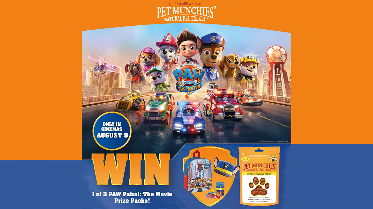 For your chance to #WIN 1 of 3 sets of #PawPatrolthemovie  goodies  Simply tell us the name of the firefighting Pup in Paw Patrol below, like and share. @Pawpatrol #PawPatroltheMovie #PawPatrolMovie #pawpatrol #win #PetMunchies winners will be picked on Monday 9th August 9am