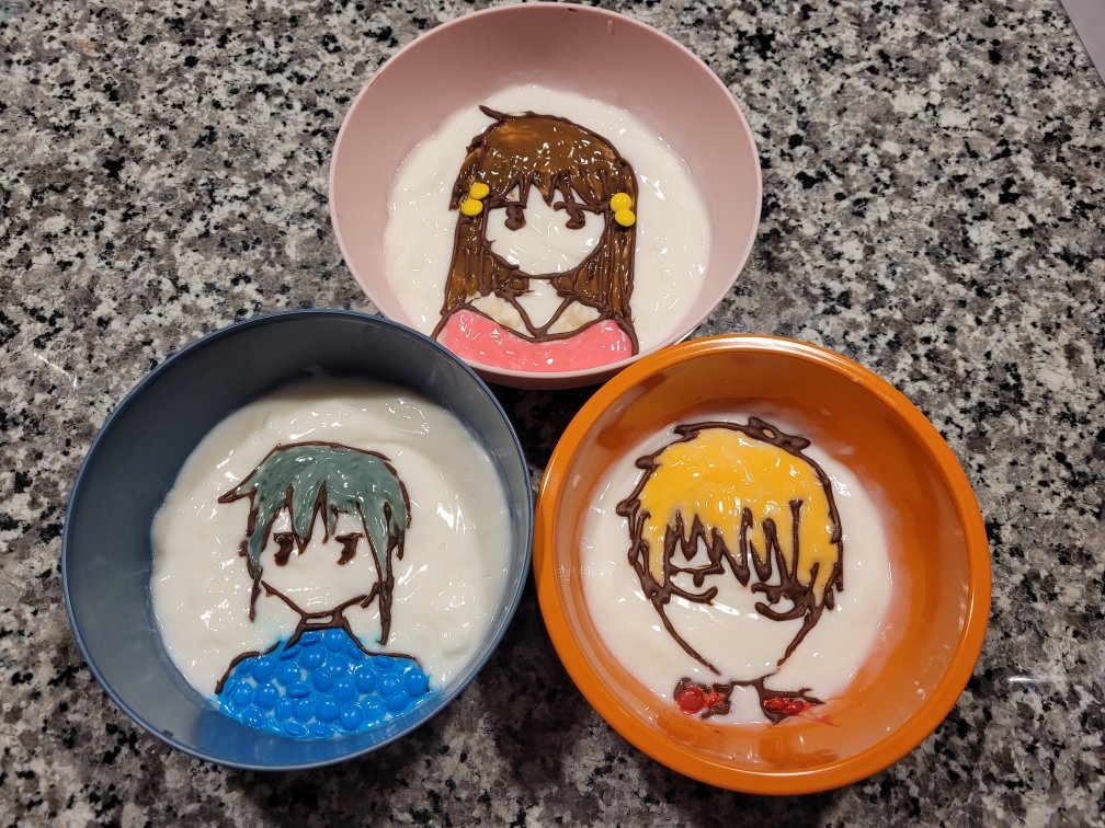 mia_24601's tweet photo. When we did this we couldn't just do one of the trio, it had to be them all. @Funimation @VAJerryJewell @ericvale @LauraBaileyVO @caitlinsvoice  @n_takaya77 @fruitsbasket_en   #GISH #Yogart #FrutisBasket #TohruHonda #KyoSohma #YukiSohma https://t.co/pNmXJ3lBIi