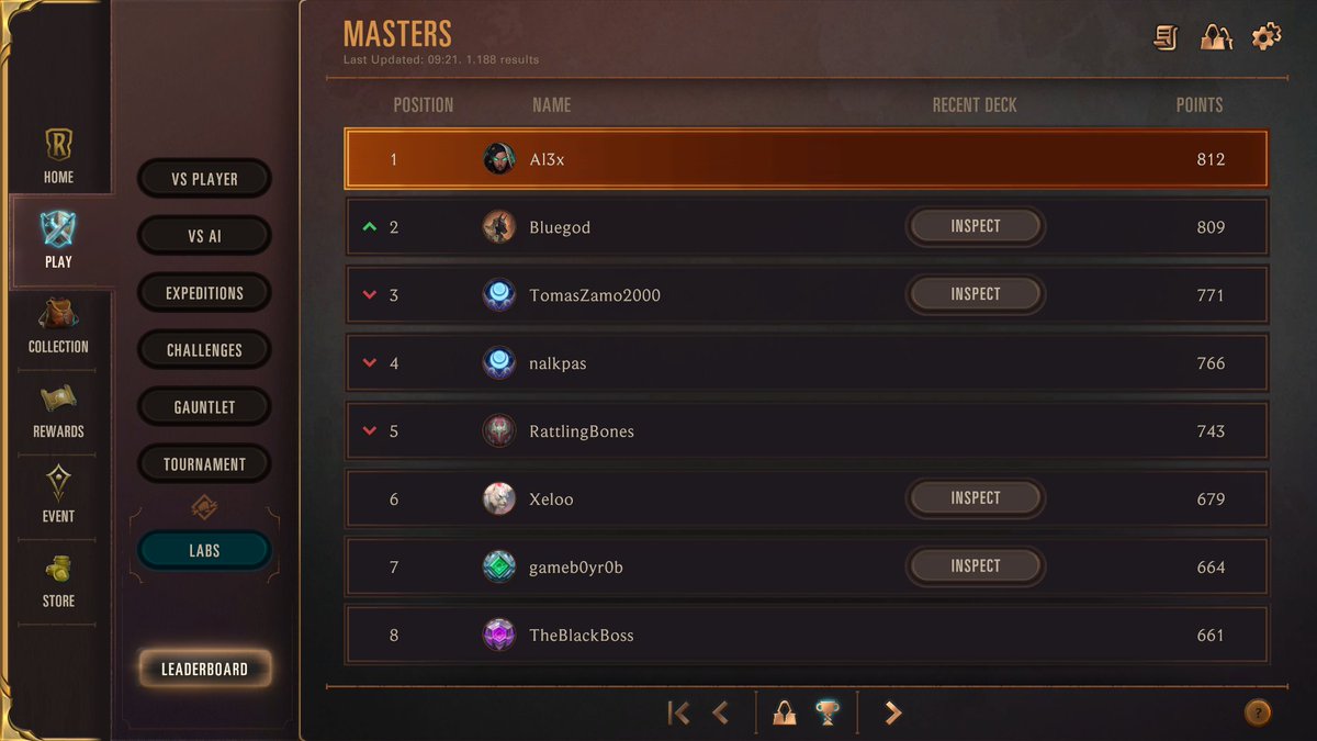 Top 1 con TF Swain <3