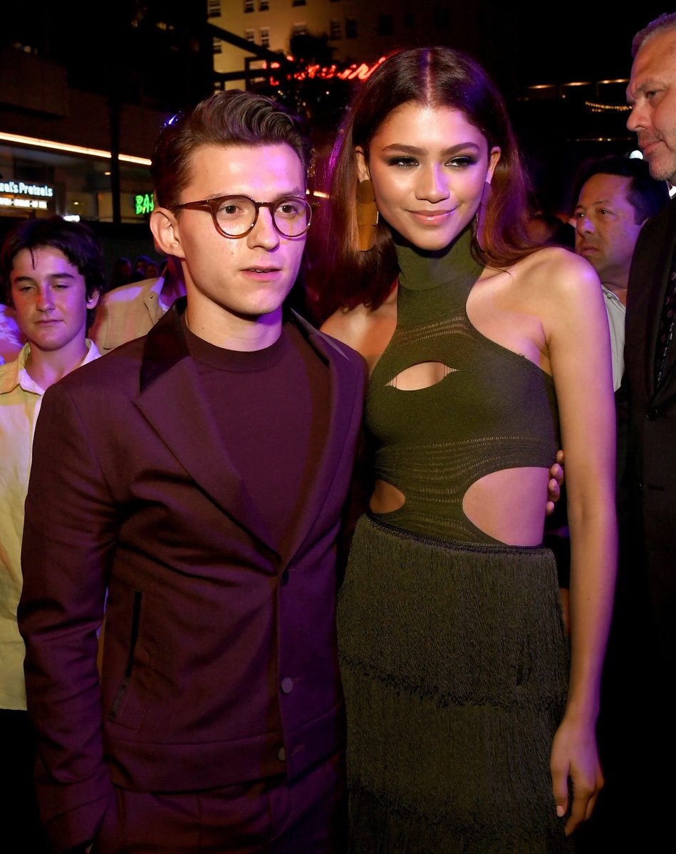 RT @tomdayarchive: tom holland and zendaya at the spider-man far from home premiere after party https://t.co/I747ftsgoB