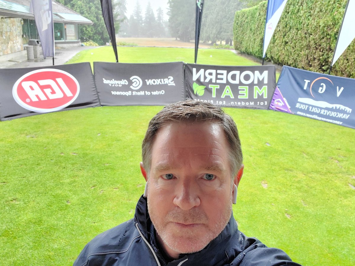 vancouvergolf's tweet photo. Join us in 5 min on @GlobalBC with @JayJanower &amp; the #WeekendTee sponsored by @IGAStoresBC !!
Here @NewlandsGolf to kick off @TheModernMeat Newlands Open!! Re-incarnating an awesome event from the 90's!! 
#VGT #GlobalBC #ModernMeat #Newlandsgolf #Srixon #nikegolf https://t.co/gKYeOHZAsr