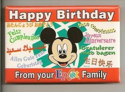 Michelle_OWDWT's tweet image. Happy Birthday to me! Anyone else save all their Disney Happy Birthday buttons? 

#onlywdworldtravel #Disney #disneyworld #epcot #happybirthday