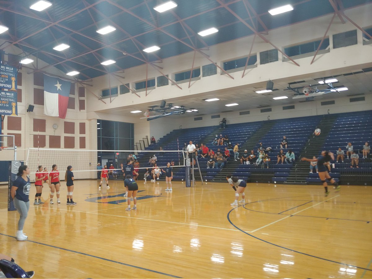 A great Saturday Morning for some volleyball @DVHSYISD