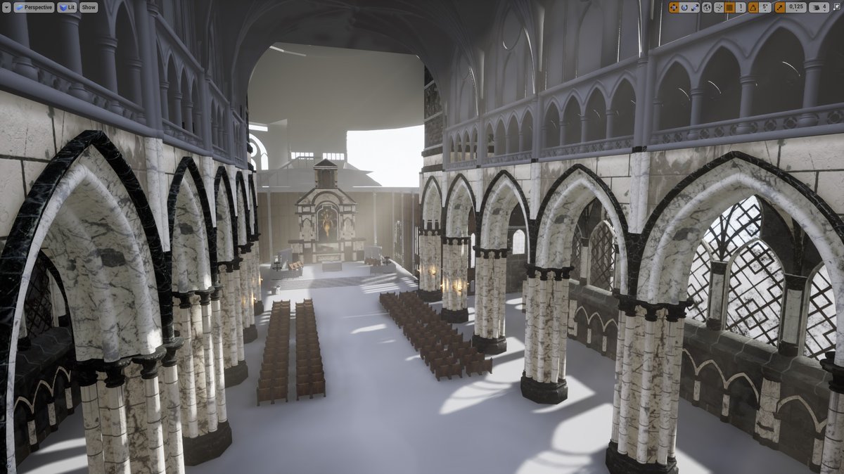 Neil_fssq's tweet photo. I put that here 👀 not done yet but hey I hope you like it started learning how to do light on unreal ( still bad x) ) #3D #3Dmodeling #3DSMAX #madewithsubstance #substancepainter #substancedesigner #unrealengine4 #UE4 #gamedesign #lvldesign #3darchitecture #3dmodular https://t.co/68drTSJY1i