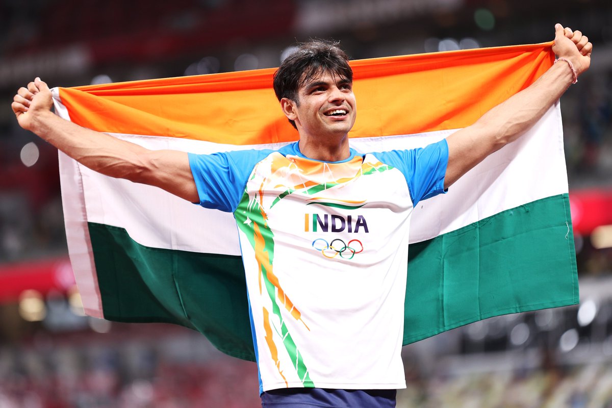 artofgiving_net's tweet photo. .@Neeraj_chopra1 the pride of India who has set the gold standard for javelin, trained at #KIIT. It brings the #AOG community pride to have hosted him!
#NeerajTrainedAtKIIT 
#KIITKISSSports
@KIITUniversity
@achyuta_samanta https://t.co/nmcMSQhEJK