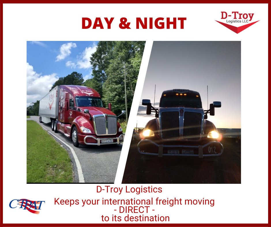 dtroylog's tweet photo. D-Troy Logistics aims to facilitate #international freight movements.
Direct-no #crossborder transloading.
https://t.co/eCXpulYZnD | 4697302119

#doortodoor #freight #Cargo #trucks #trade #logisticssolutions #logistics #MEX #USA #border #carrier #trucking #supplychain #transport https://t.co/SGNZ5TWRLs