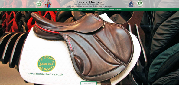 We're looking back through some of the #Perfect #Websites we've created over the years, here Is a #Website we created for the <a href="/SaddleDoctors/">Kate Norton</a>🏇