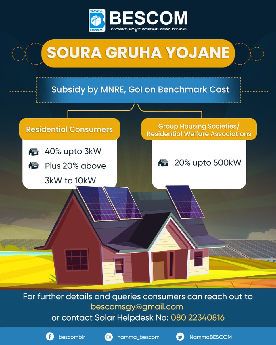Namma BESCOM | ನಮ್ಮ ಬೆಸ್ಕಾಂ tweet media