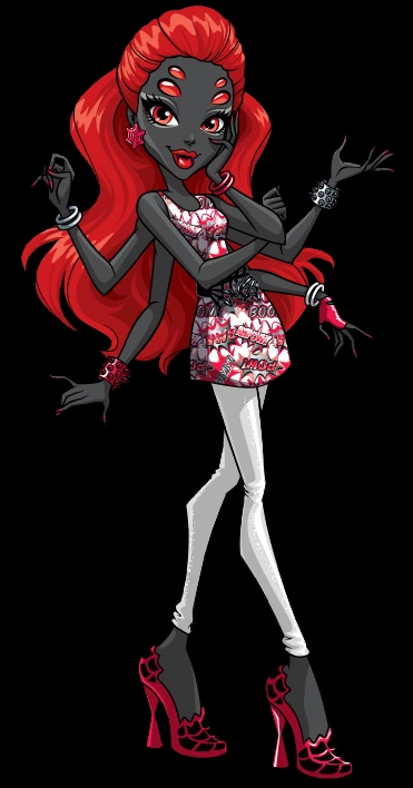 spidercharaOTD's tweet photo. Today's Spider Themed Charcter of the day is Wydowna Spider from Monster High 🕷️ https://t.co/GL6txroeHd