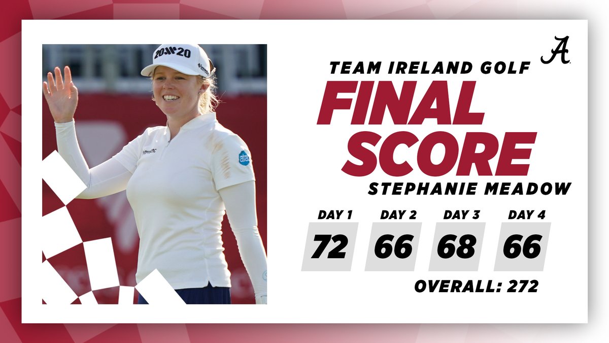 From going in ranked No. 37 in the Olympic Golf Rankings to finishing in solo seventh...

Bama is so proud of you. ❤️
