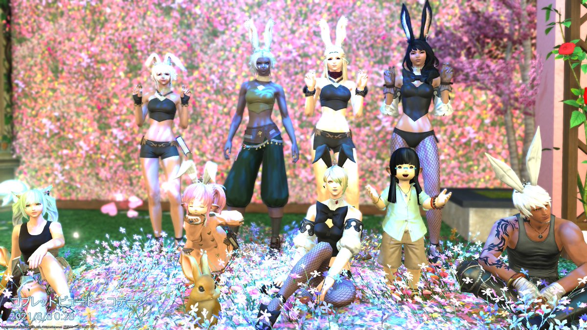 NRC_INDS_FF14's tweet photo. 【NRC INDUSTRIES】
みんなで。
#FCNI #FF14 https://t.co/Lkq8XGqQRJ