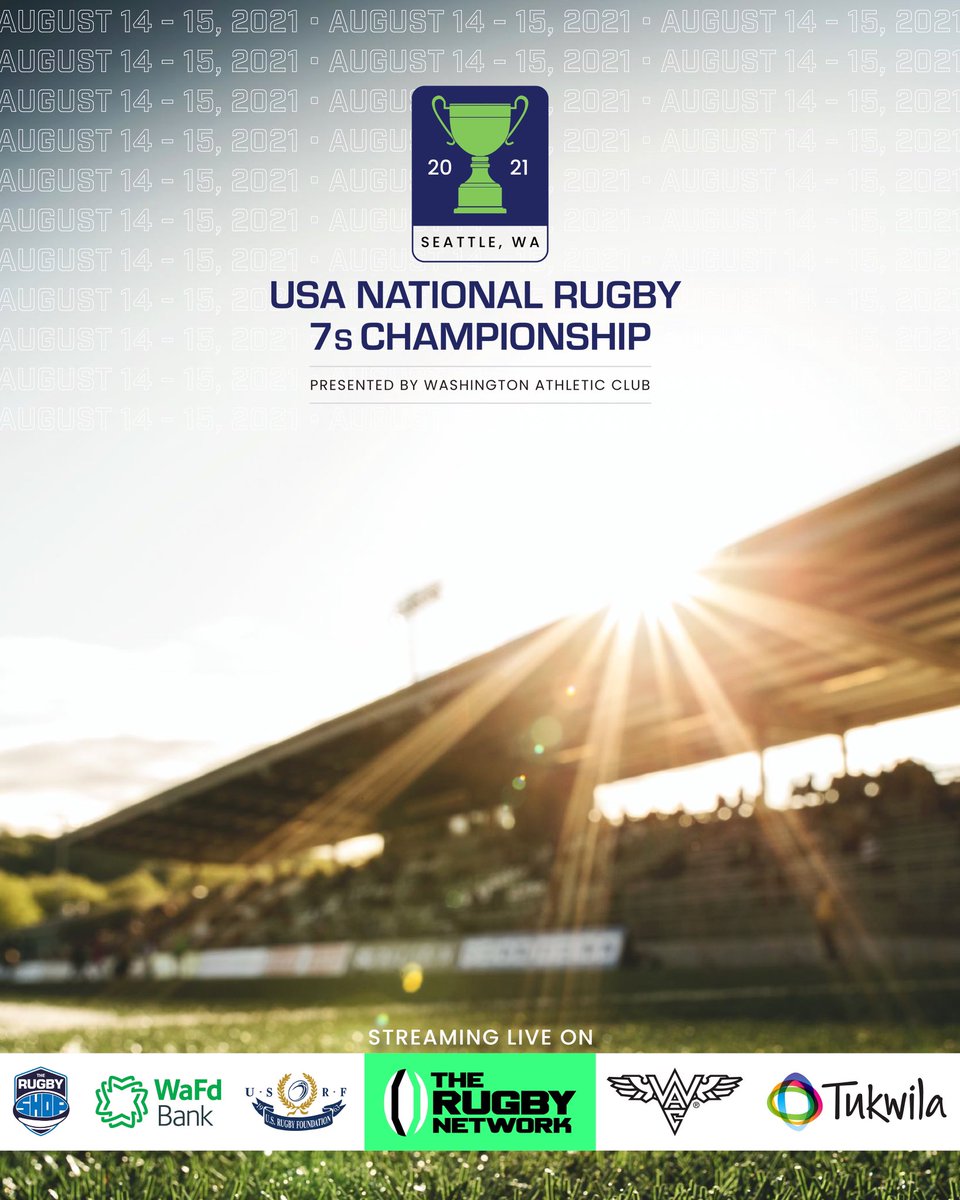 Next weekend’s big dance <a href="/StarfireSports/">Starfire Sports</a> will be streamed LIVE on <a href="/therugbynetwork/">The Rugby Network</a>!

You can catch the 100+ sevens matches of the 2021 <a href="/usaclubrugby/">USA Club Rugby</a> National 7s Rugby Championship across the globe for 𝙁𝙍𝙀𝙀 on their platform. #USNational7s

📸 <a href="/darren_zemanek/">Darren Zemanek</a>