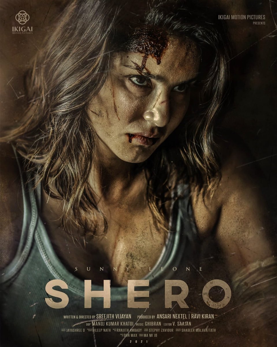 afterclimax's tweet photo. SunnyLeone 's #Shero First Look 

Starring: #SunnyLeone 
Music: #Ghibran
Directed by #SreejithVijayan
.
#Kollwood #Kollywoodcinima #kollywoodcinema #tamilmovie #tamilmovies #cinemanews #cinema #CinemaUpdate #movies https://t.co/ht7QuWsahA