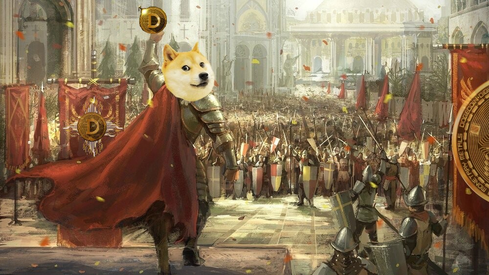 #Dogecoin up up and away!